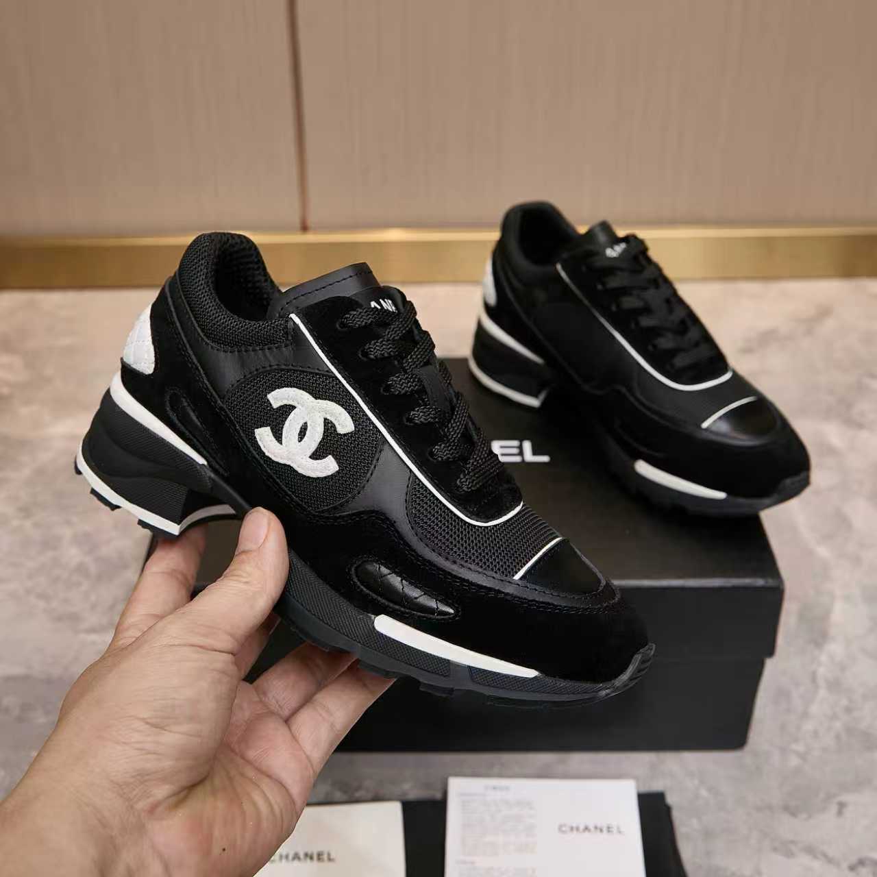 Chanel Sneakers - FashionPlug