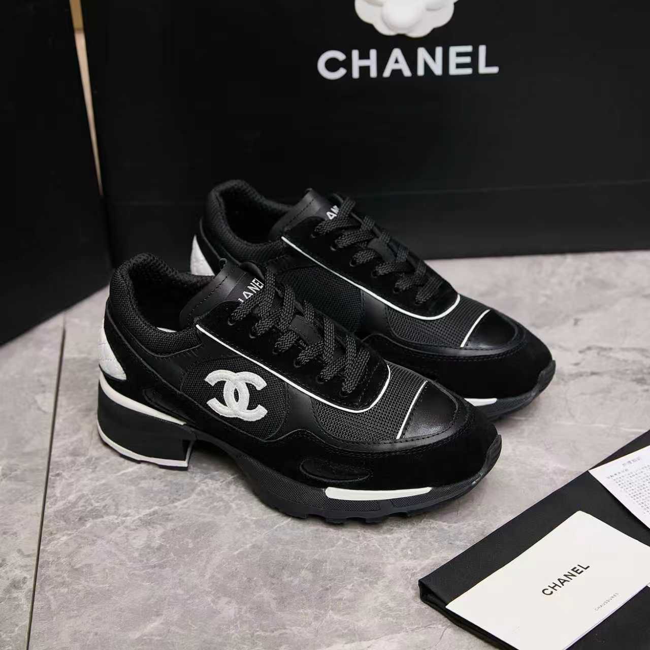 Chanel Sneakers - FashionPlug