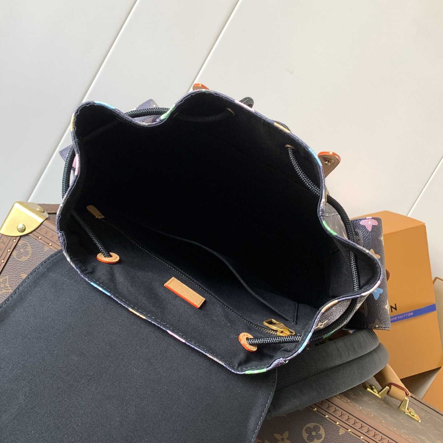  Louis Vuitton x Takashi Murakami Christopher Backpack   M25240 - FashionPlug