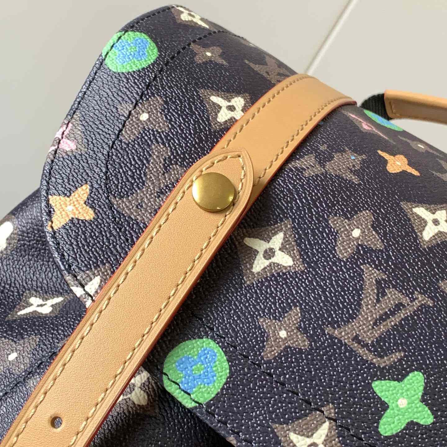  Louis Vuitton x Takashi Murakami Christopher Backpack   M25240 - FashionPlug