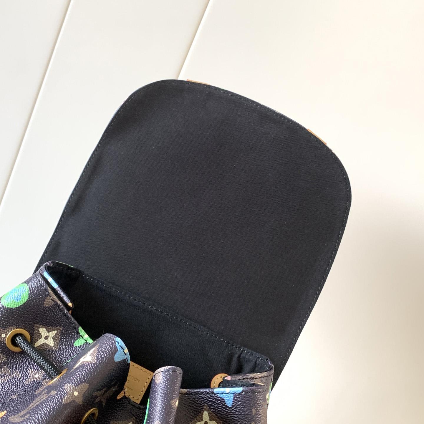  Louis Vuitton x Takashi Murakami Christopher Backpack   M25240 - FashionPlug