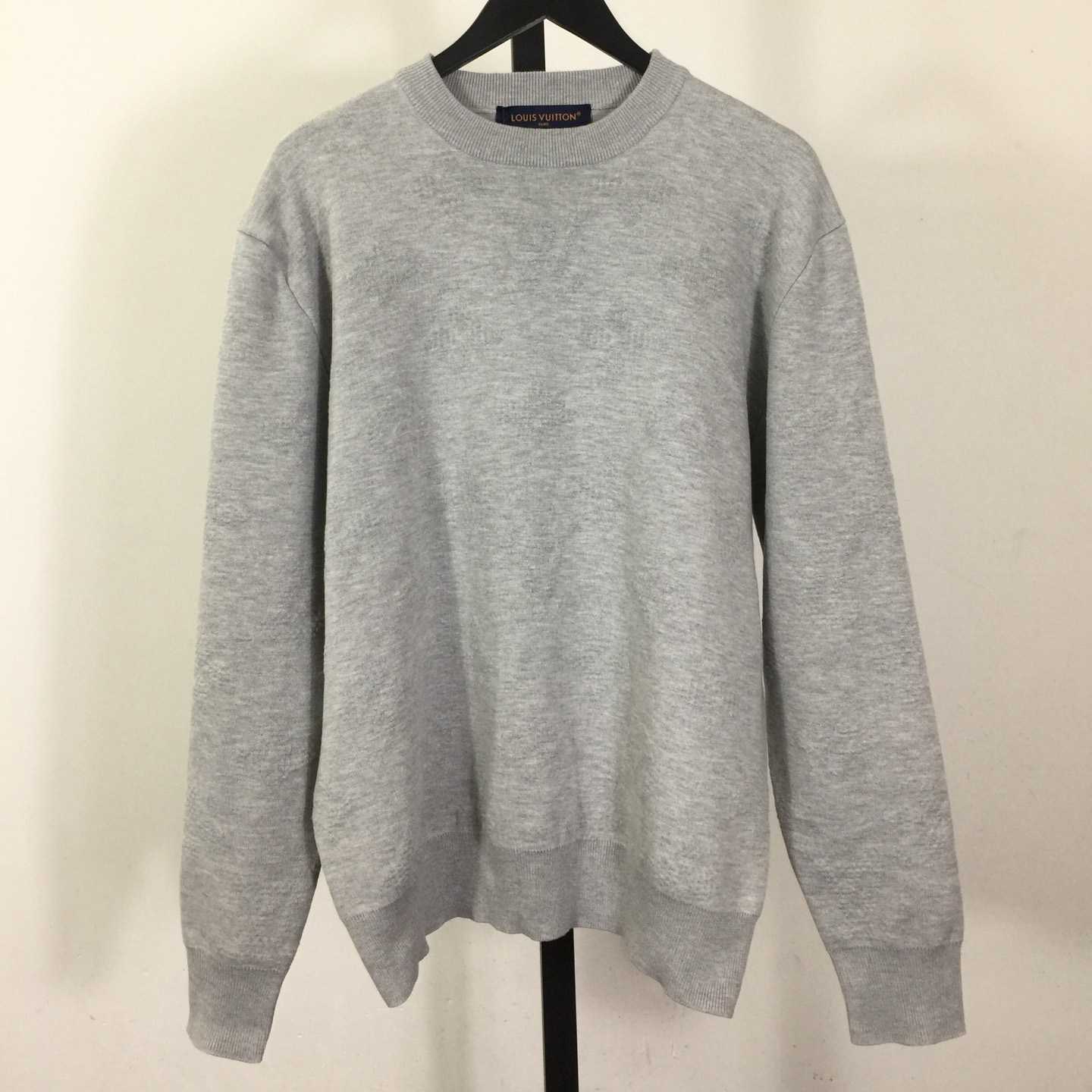 Louis Vuitton Monogram Embossed Pullover   1AIWG4 - FashionPlug