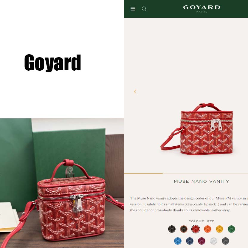 Goyard Muse Nano Vanity - FashionPlug