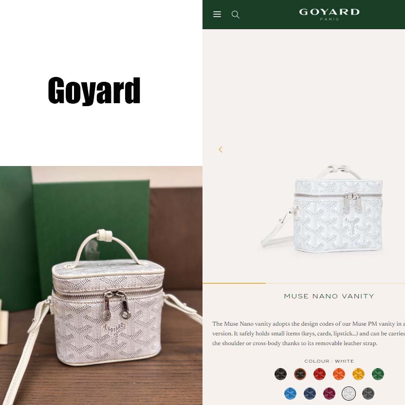 Goyard Muse Nano Vanity - FashionPlug