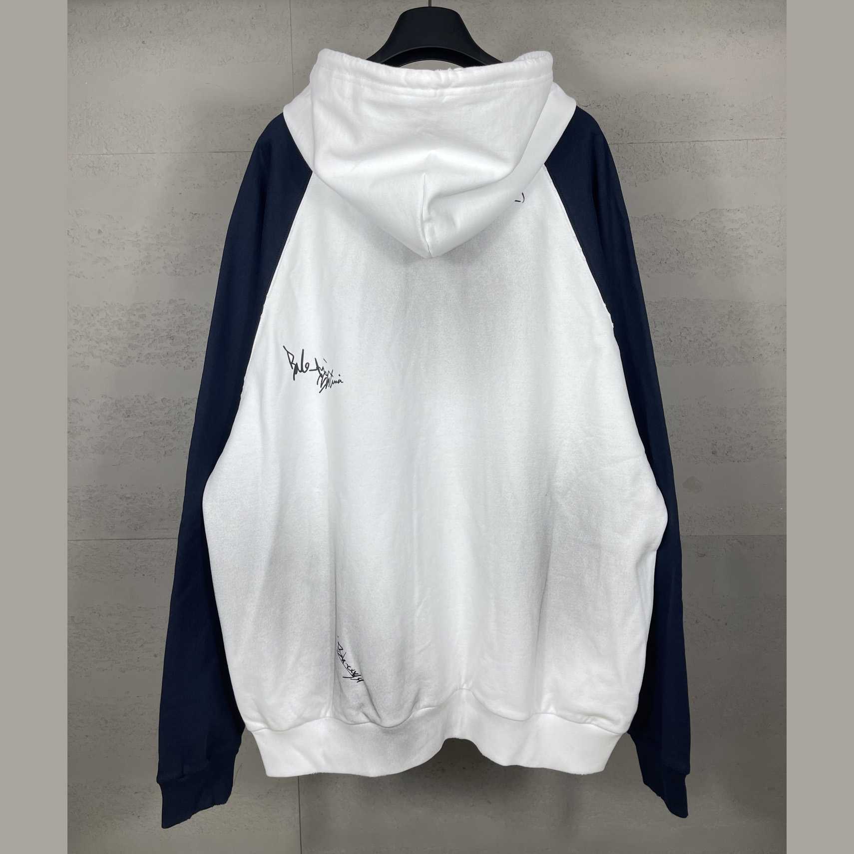 Balenciaga Banana Raglan Oversized Zip-Up Hoodie  - FashionPlug