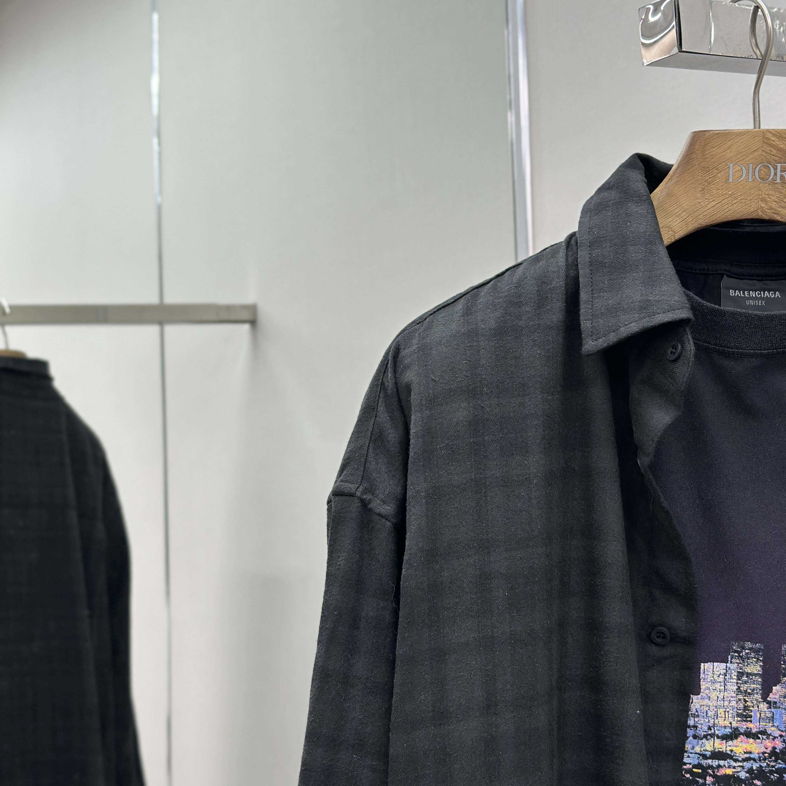 Balenciaga Layered Shirt - FashionPlug