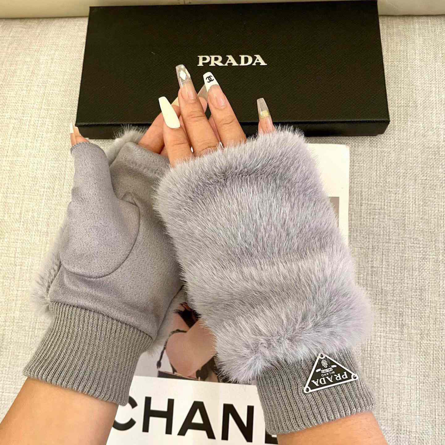 Prada Women's Gloves  - FashionPlug