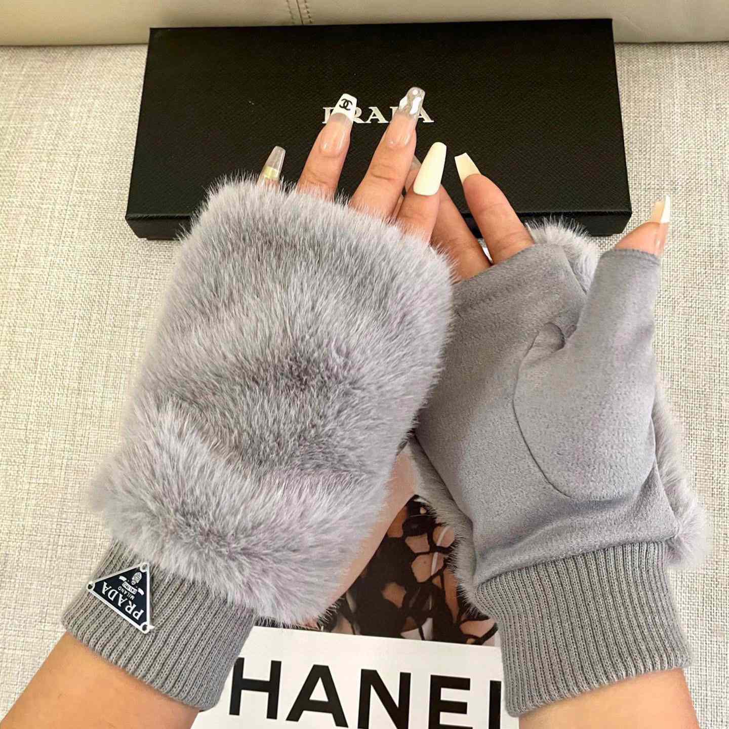 Prada Women's Gloves  - FashionPlug