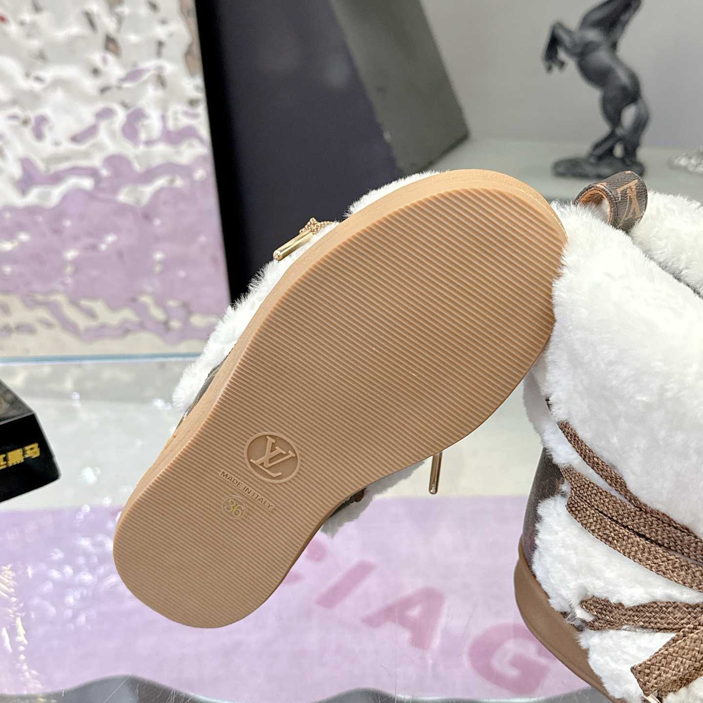 Louis Vuitton LV Cloud Lace-Up Ankle Boot Sneaker  1AIV37 - FashionPlug