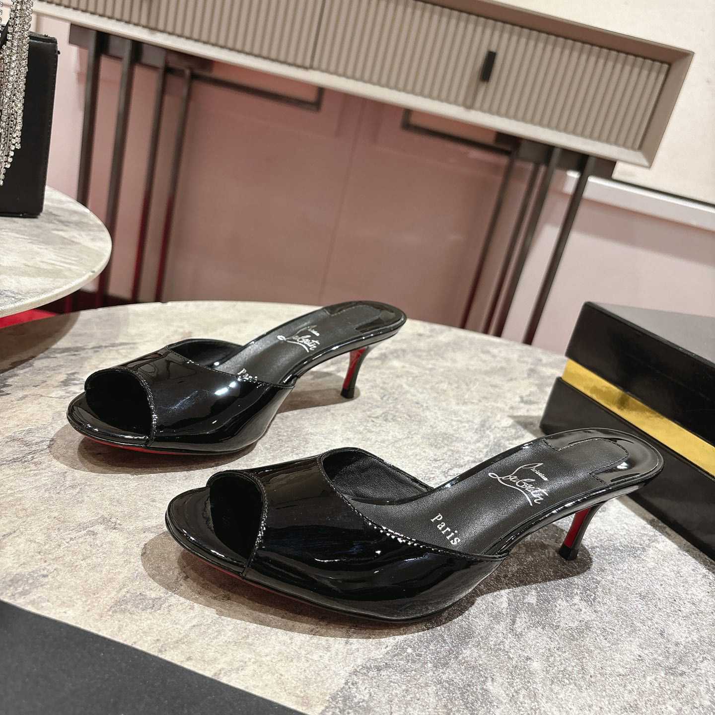 Christian Louboutin Me Dolly - 65 mm Mules - FashionPlug