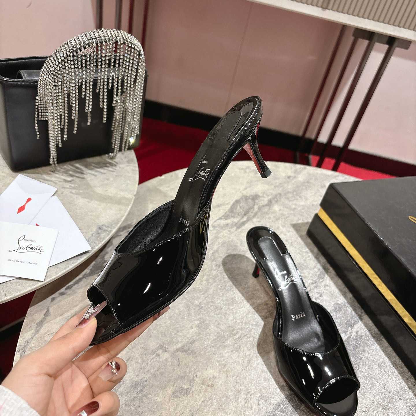 Christian Louboutin Me Dolly - 65 mm Mules - FashionPlug