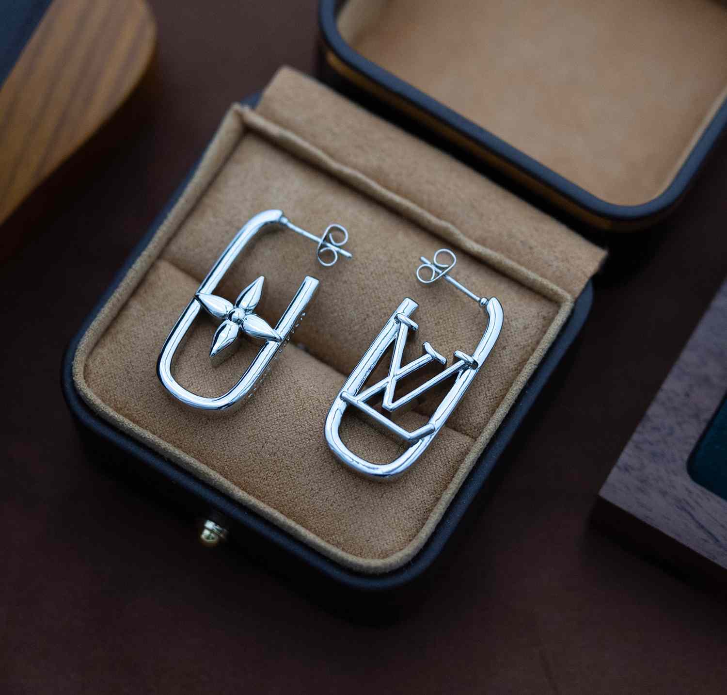 Louis Vuitton My LV Chain Earrings  - FashionPlug