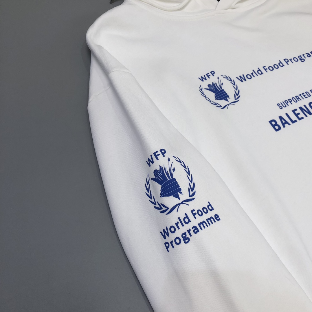 Balenciaga WFP Food Alphabet Hoodie - FashionPlug
