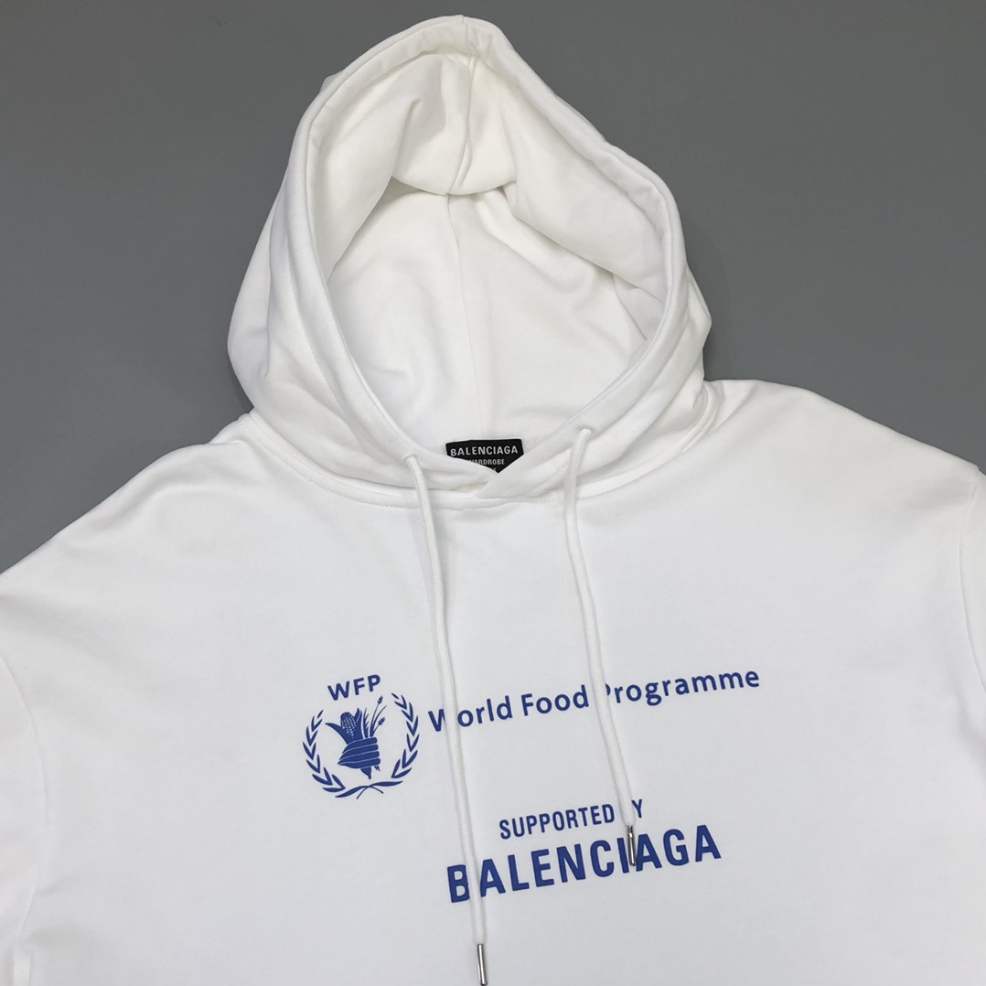Balenciaga WFP Food Alphabet Hoodie - FashionPlug