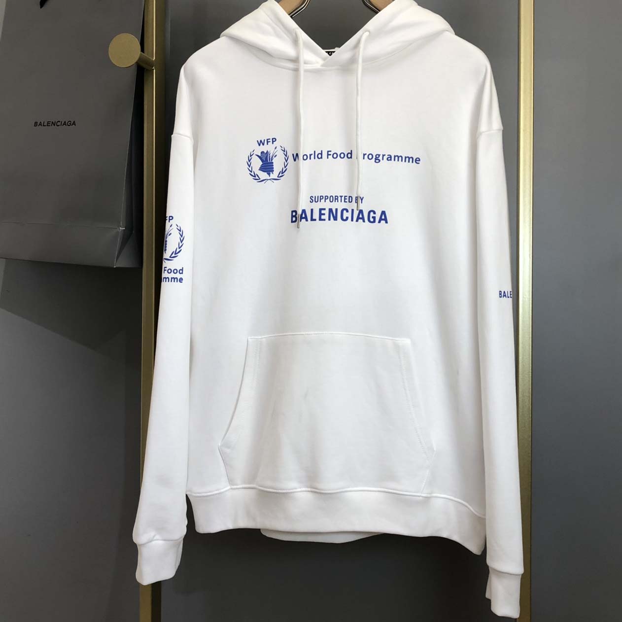 Balenciaga WFP Food Alphabet Hoodie - FashionPlug