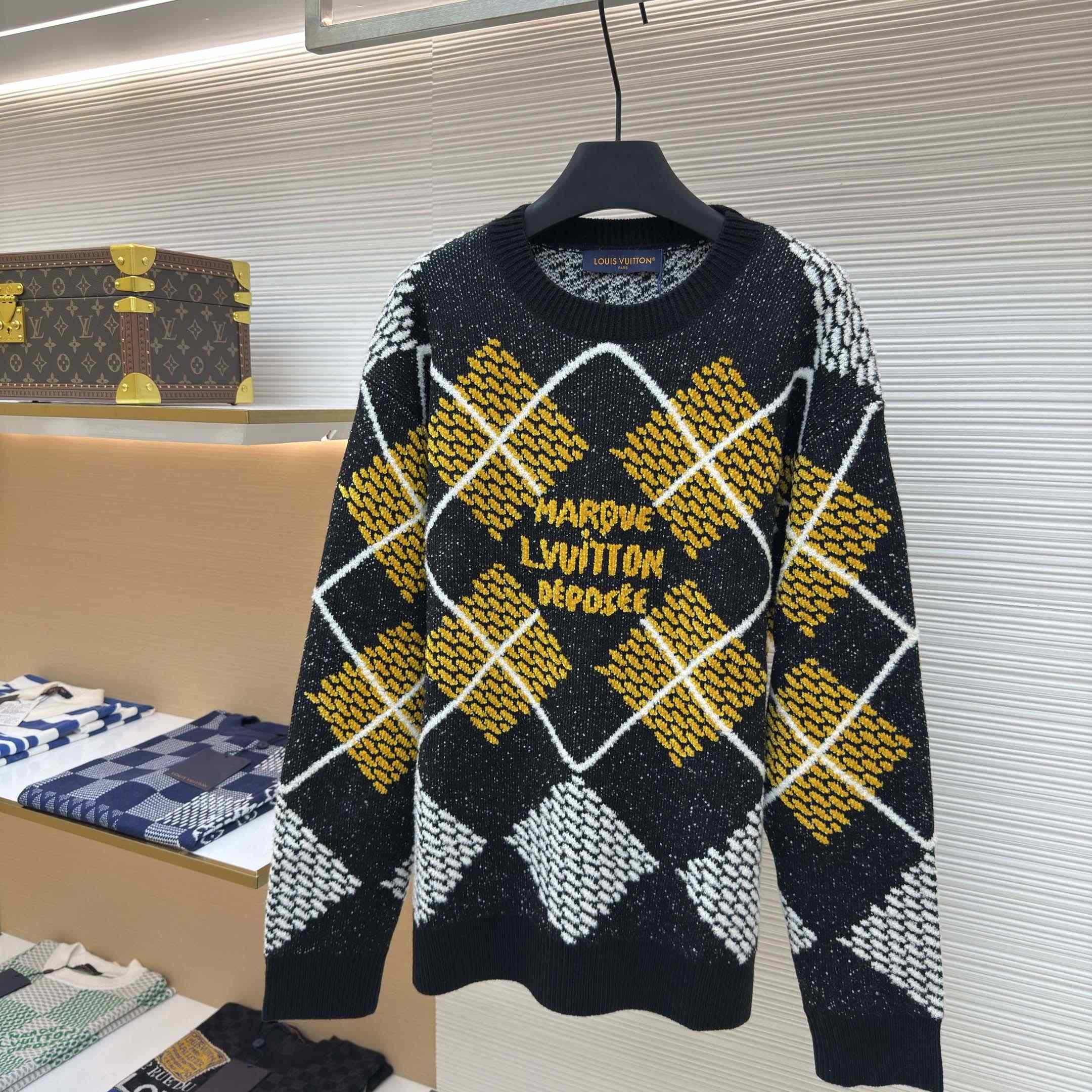 Louis Vuitton Wool Blend Pullover   - FashionPlug