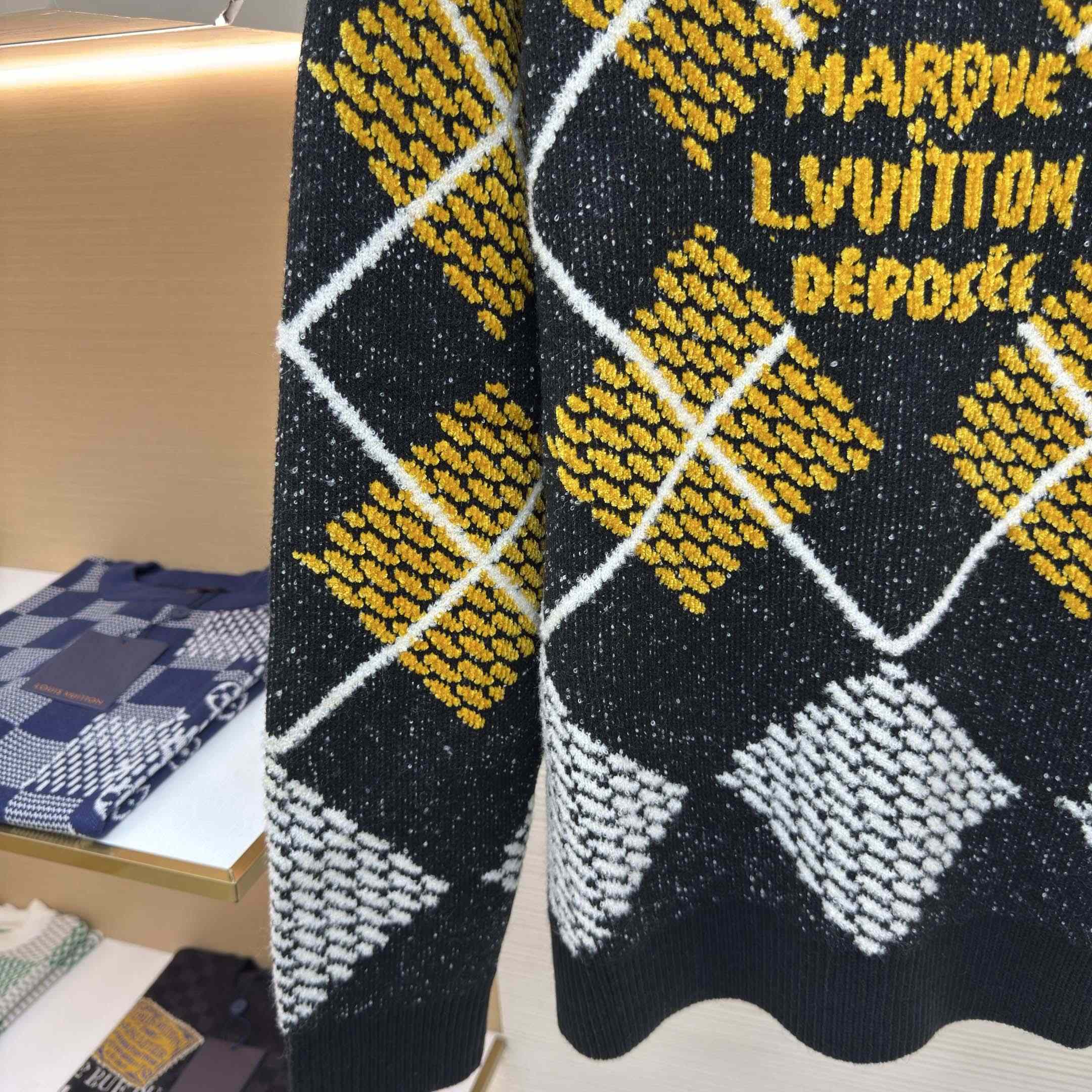 Louis Vuitton Wool Blend Pullover   - FashionPlug