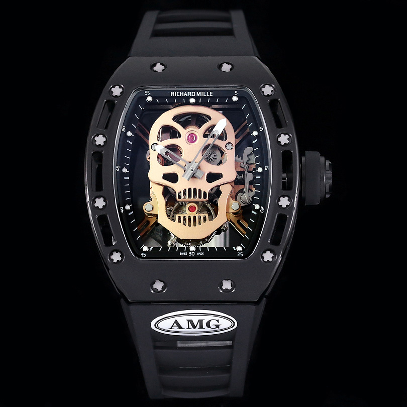Richard Mille 52-01 "Black Ceramic'' - FashionPlug