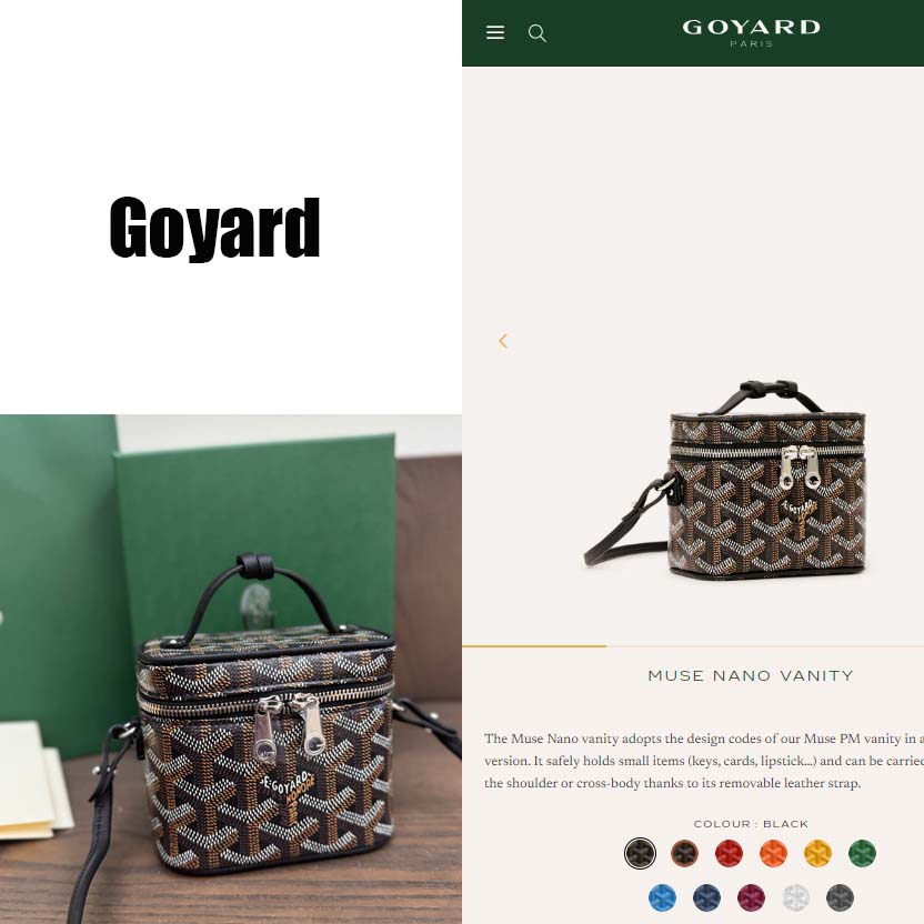 Goyard Muse Nano Vanity - FashionPlug