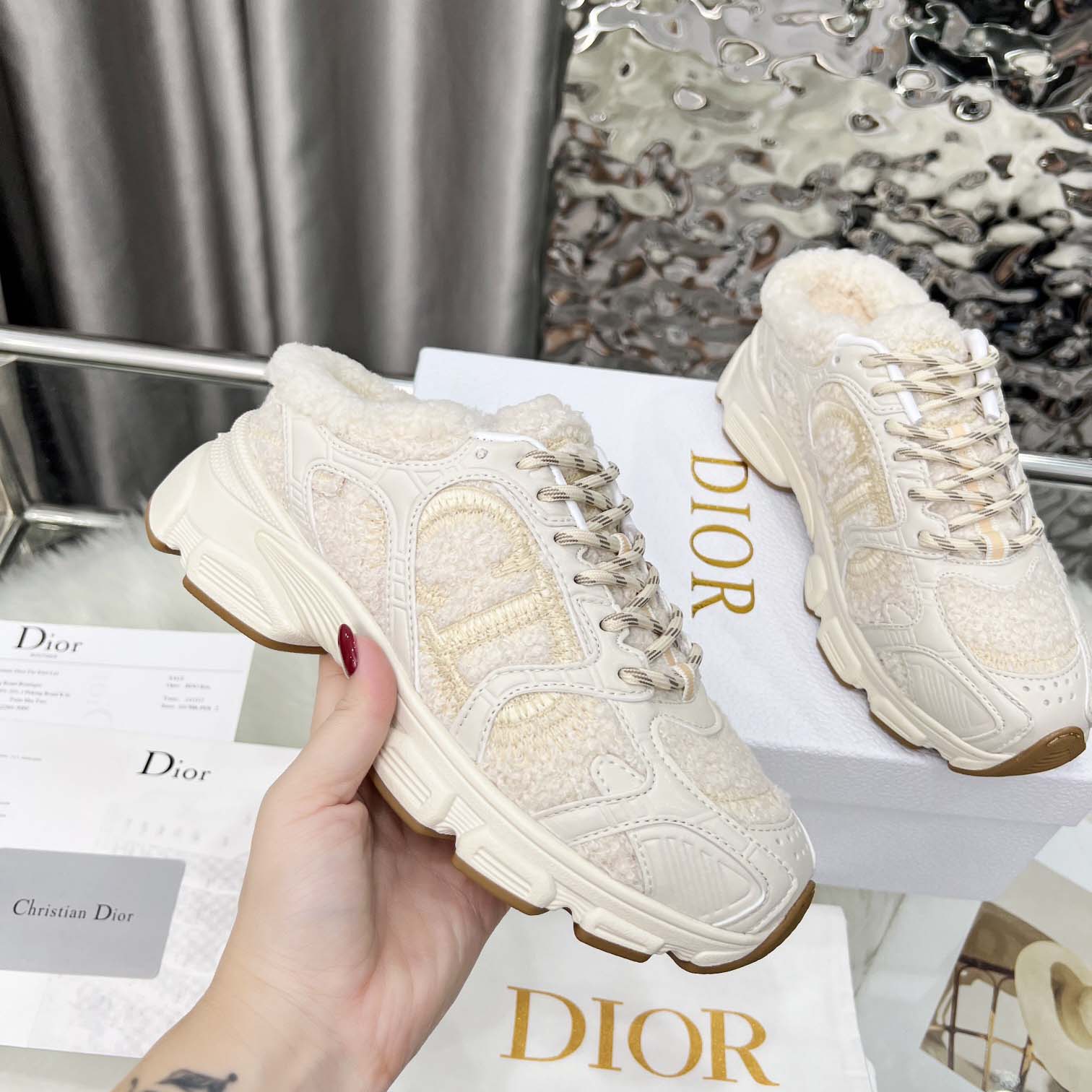 DiorAlps Dior Chrono Sneaker  - FashionPlug