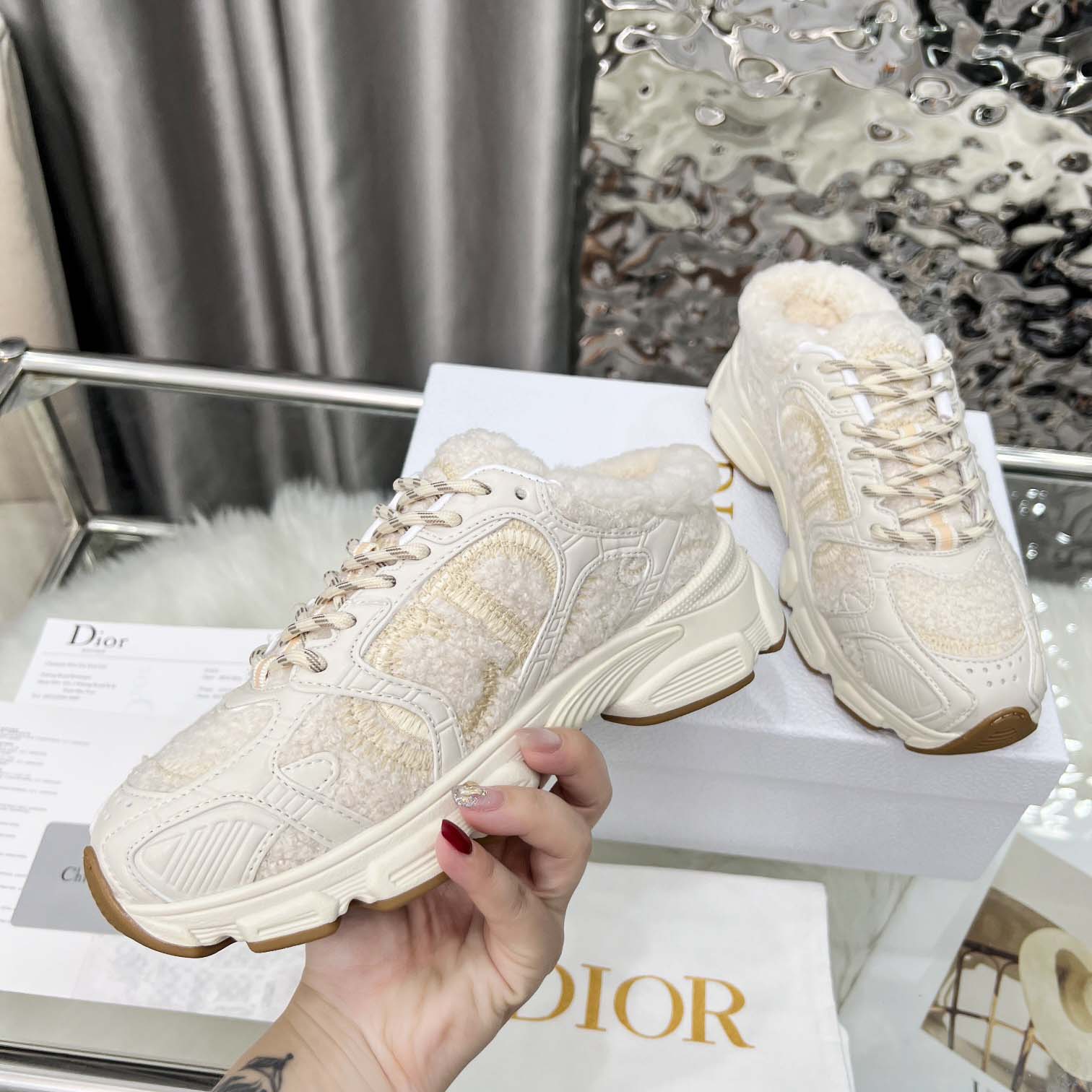 DiorAlps Dior Chrono Sneaker  - FashionPlug