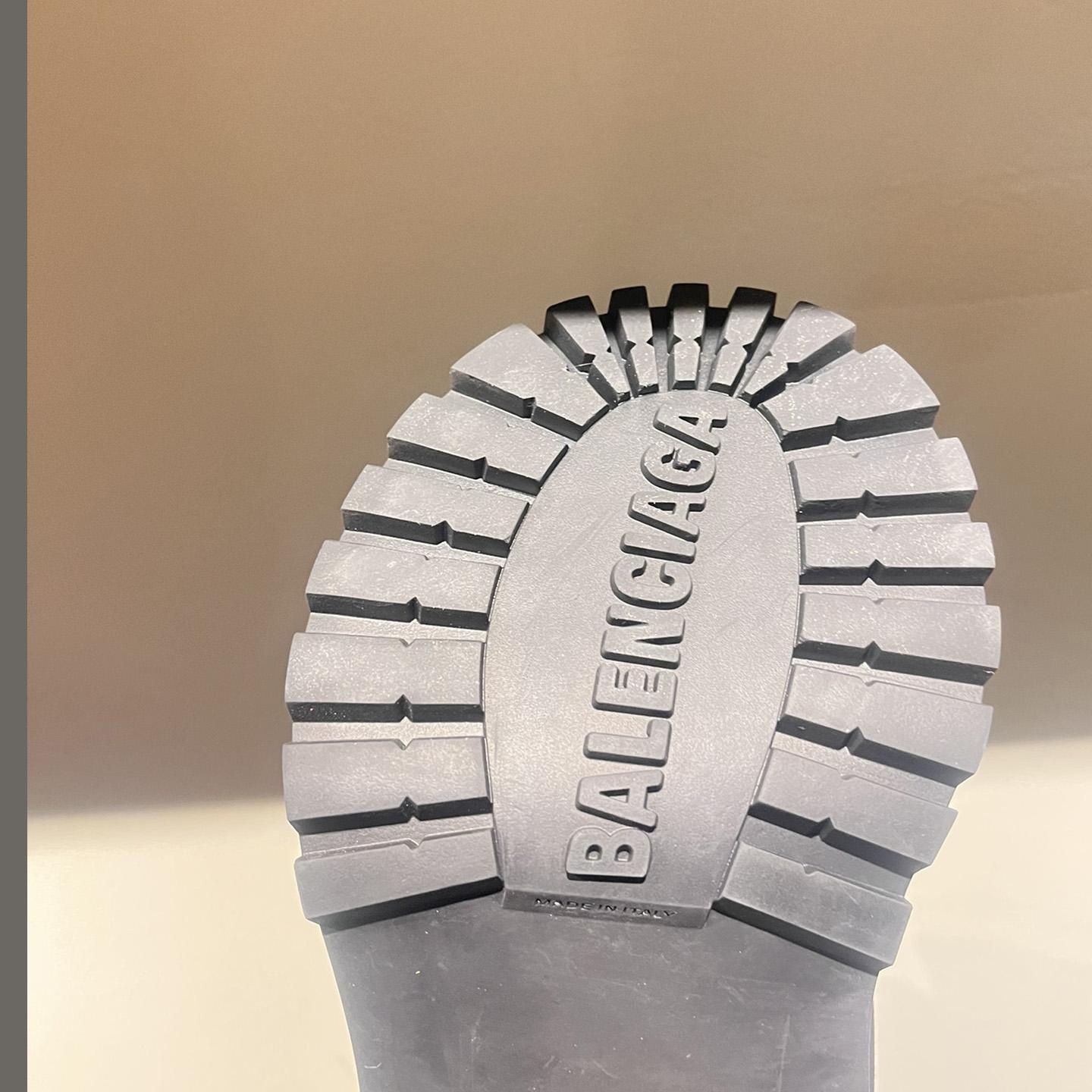 Balenciaga Alaska Fur High Boots - FashionPlug