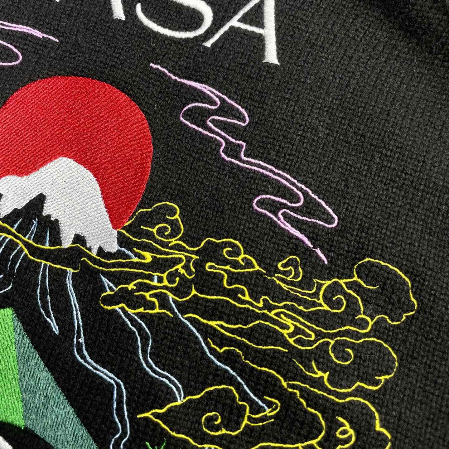 Casablanca Embroidered Panel Cardigan   Z6035 - FashionPlug