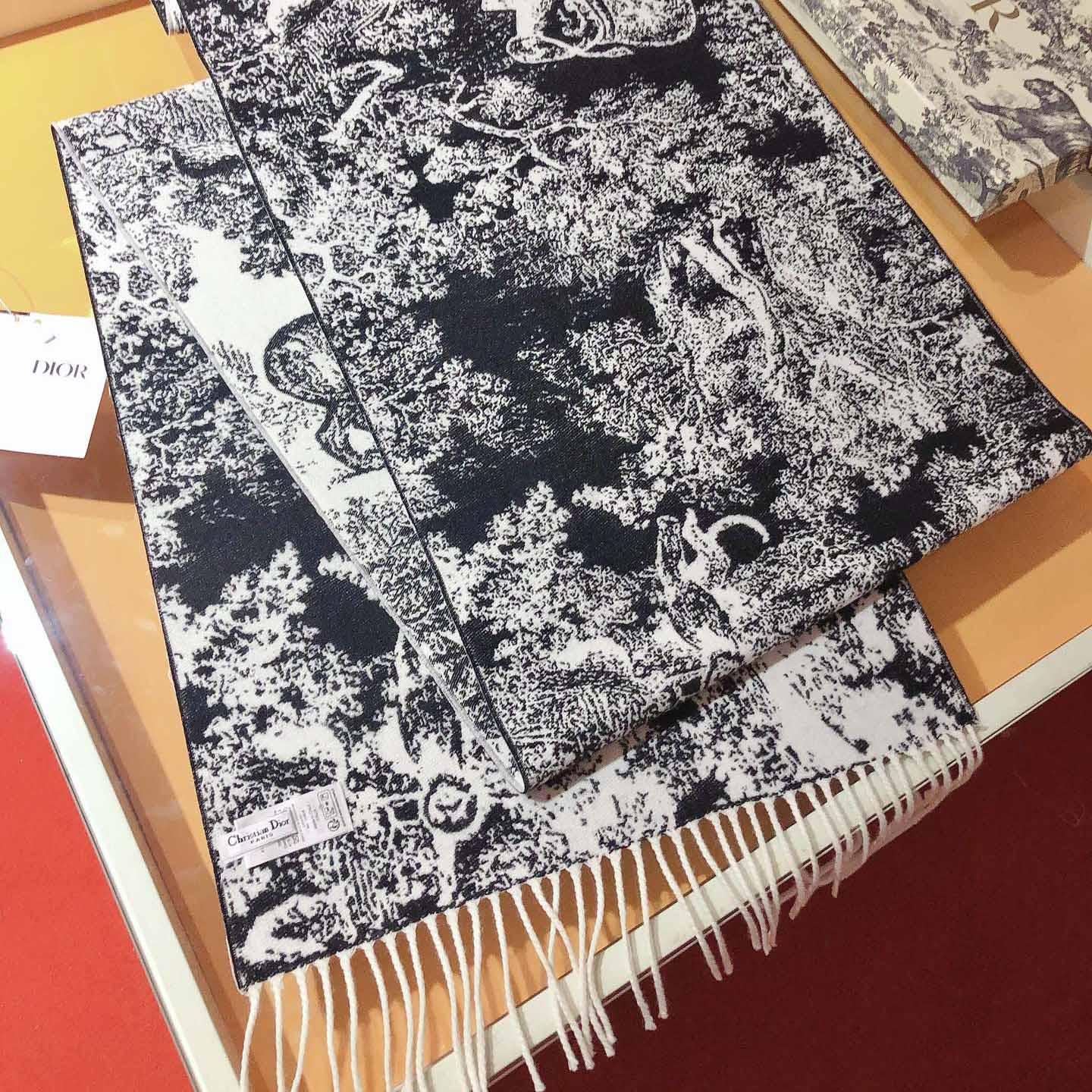 Dior Toile de Jouy Sauvage Scarf - FashionPlug