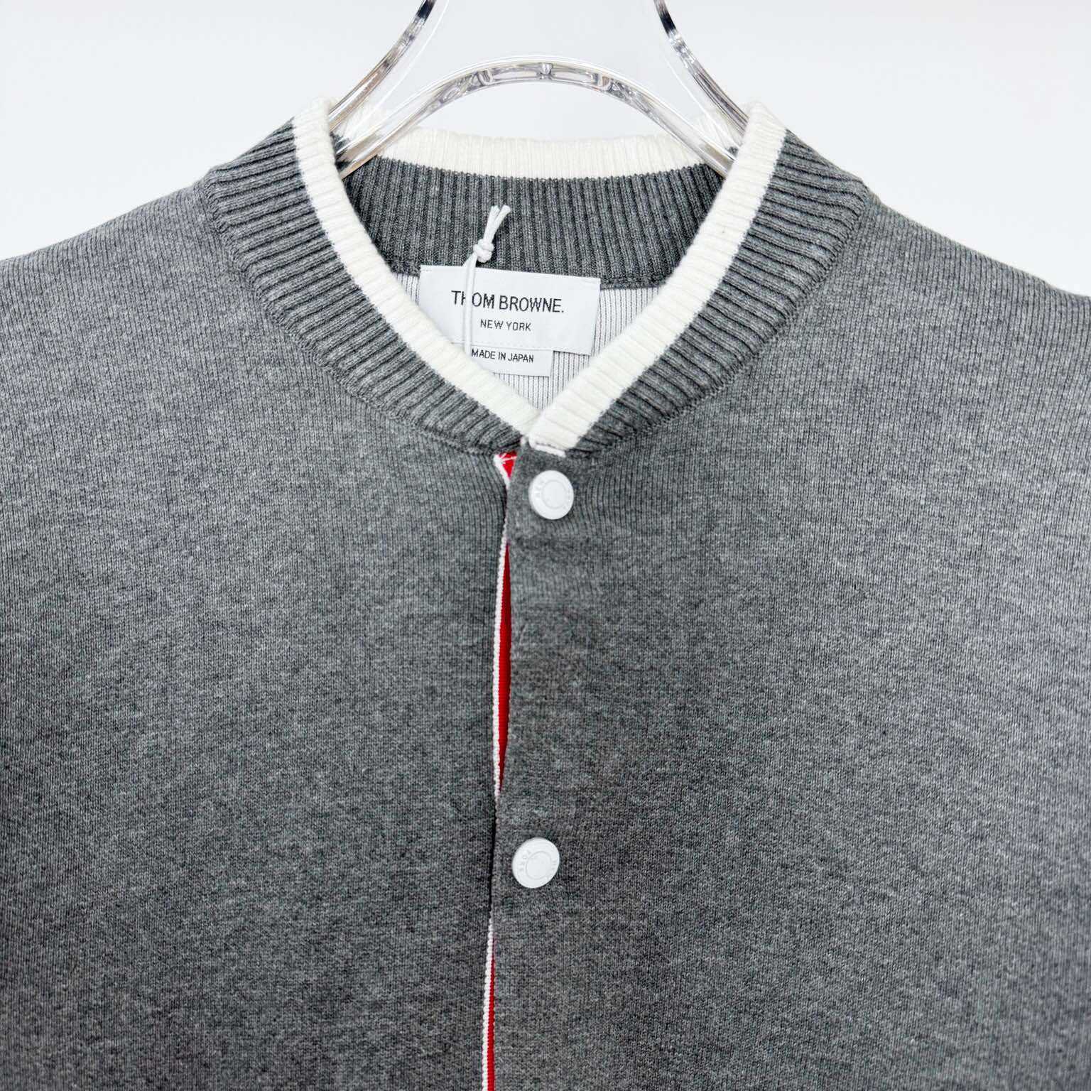 Thom Browne Wool Knit Cardigan - FashionPlug
