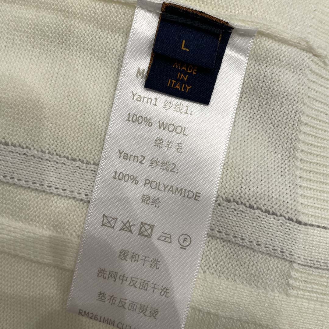 Louis Vuitton Graphic Knitted Crewneck    1AJBW1 - FashionPlug