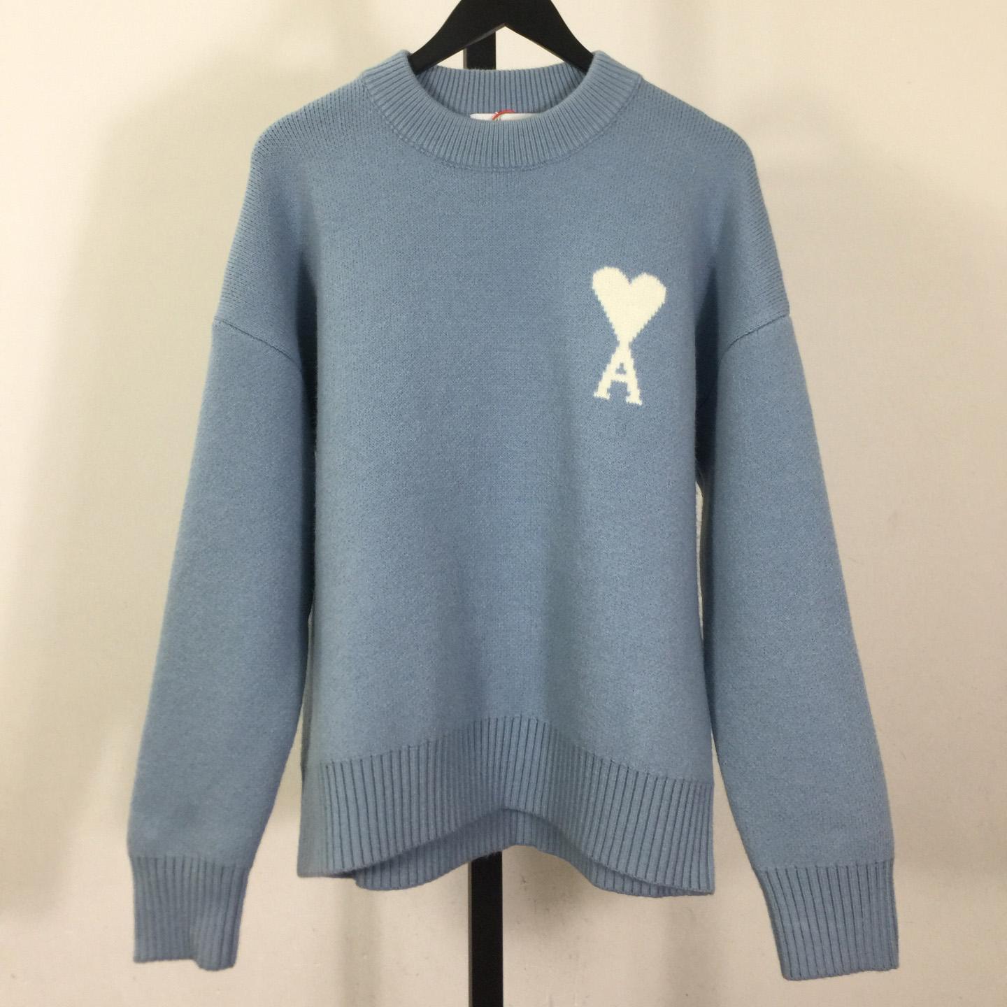 AMI Paris Ami De Coeur Sweater - FashionPlug