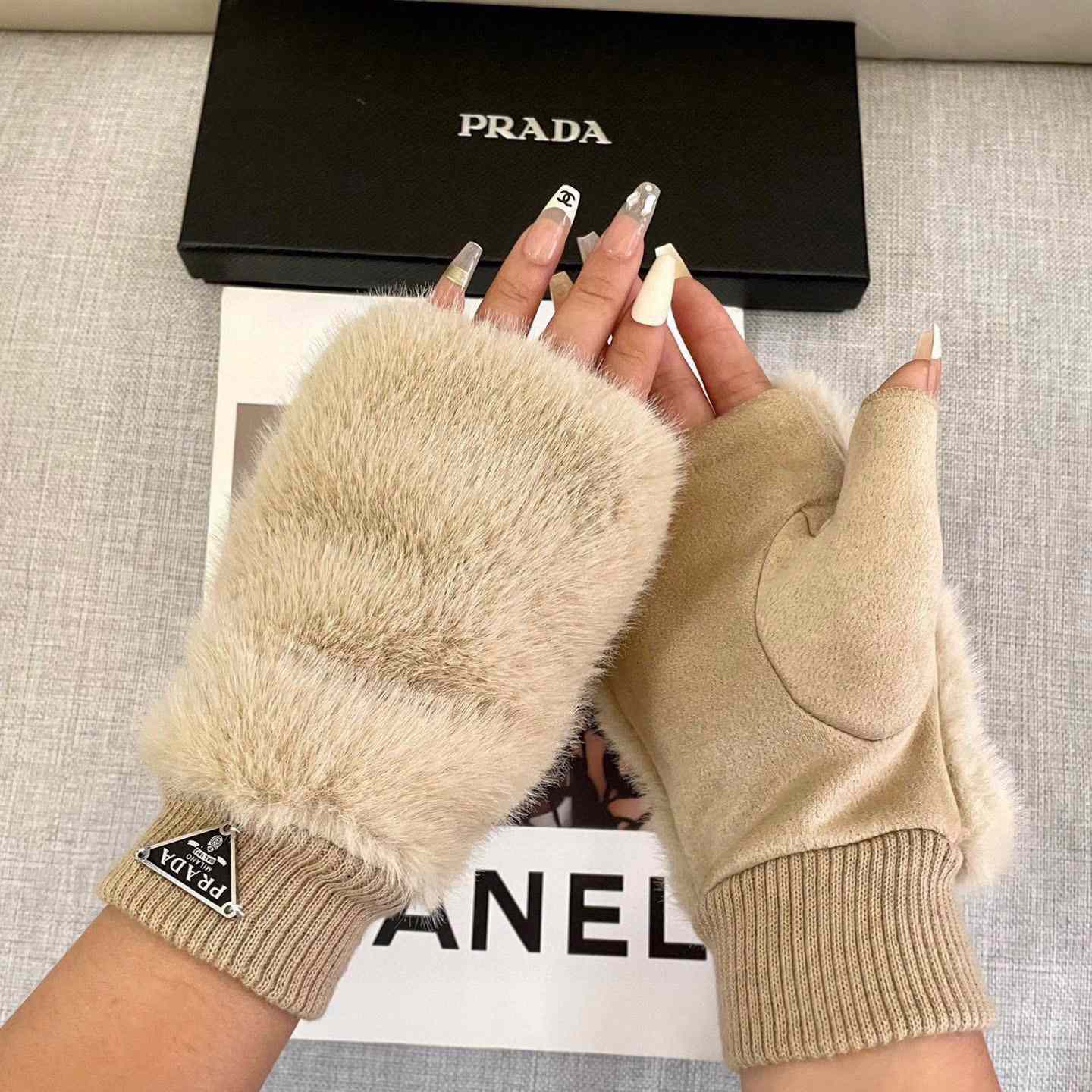 Prada Women's Gloves  - FashionPlug