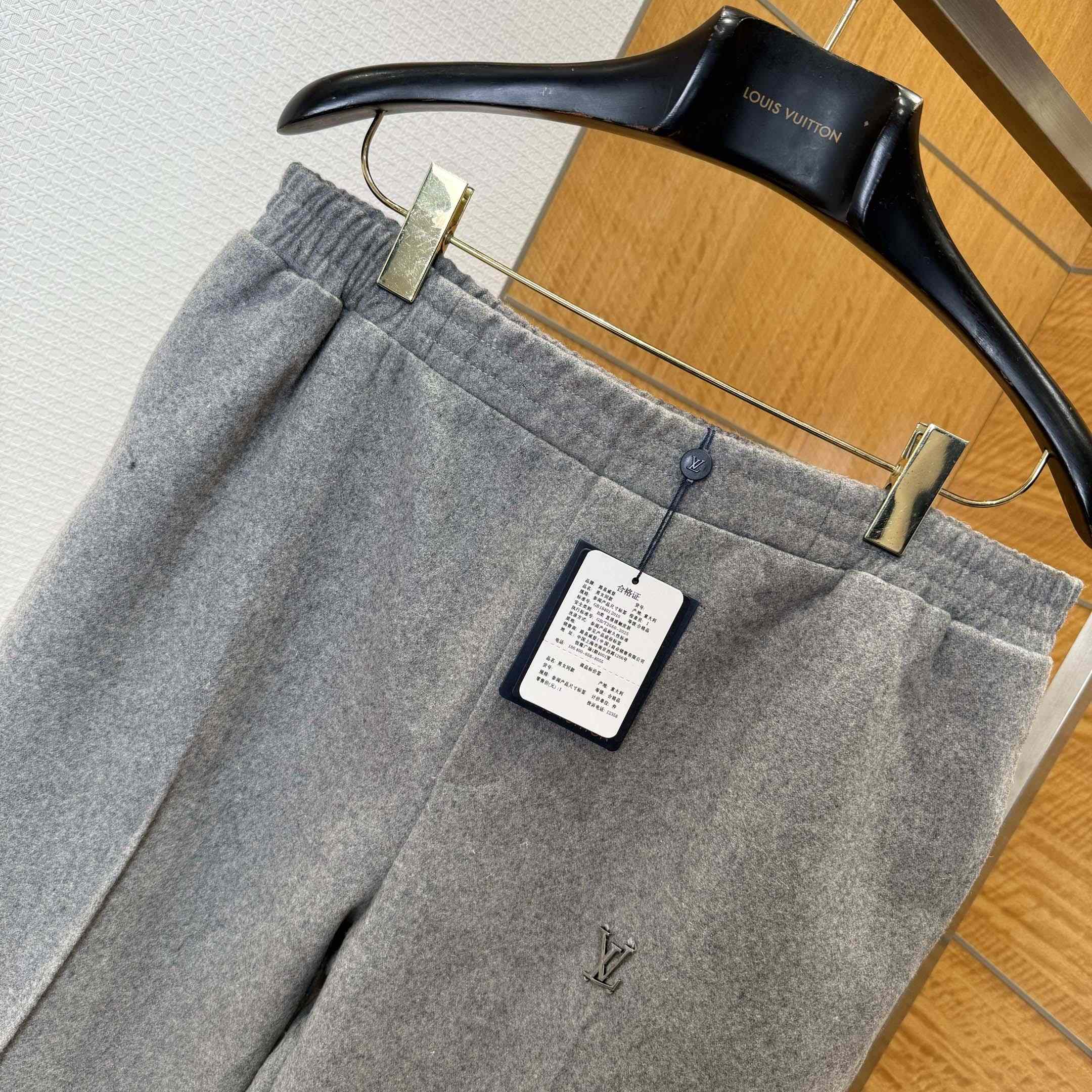 Louis Vuitton Tailored Technical Wool Track Pants   1AFXWY - FashionPlug