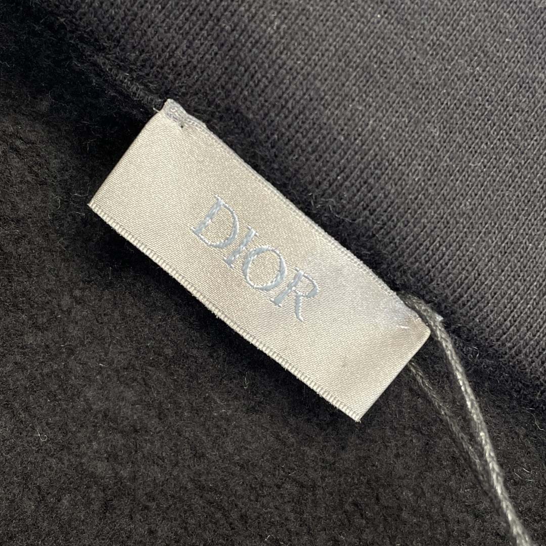 Dior Diorling Sweatshirt with Zipped Collar - FashionPlug