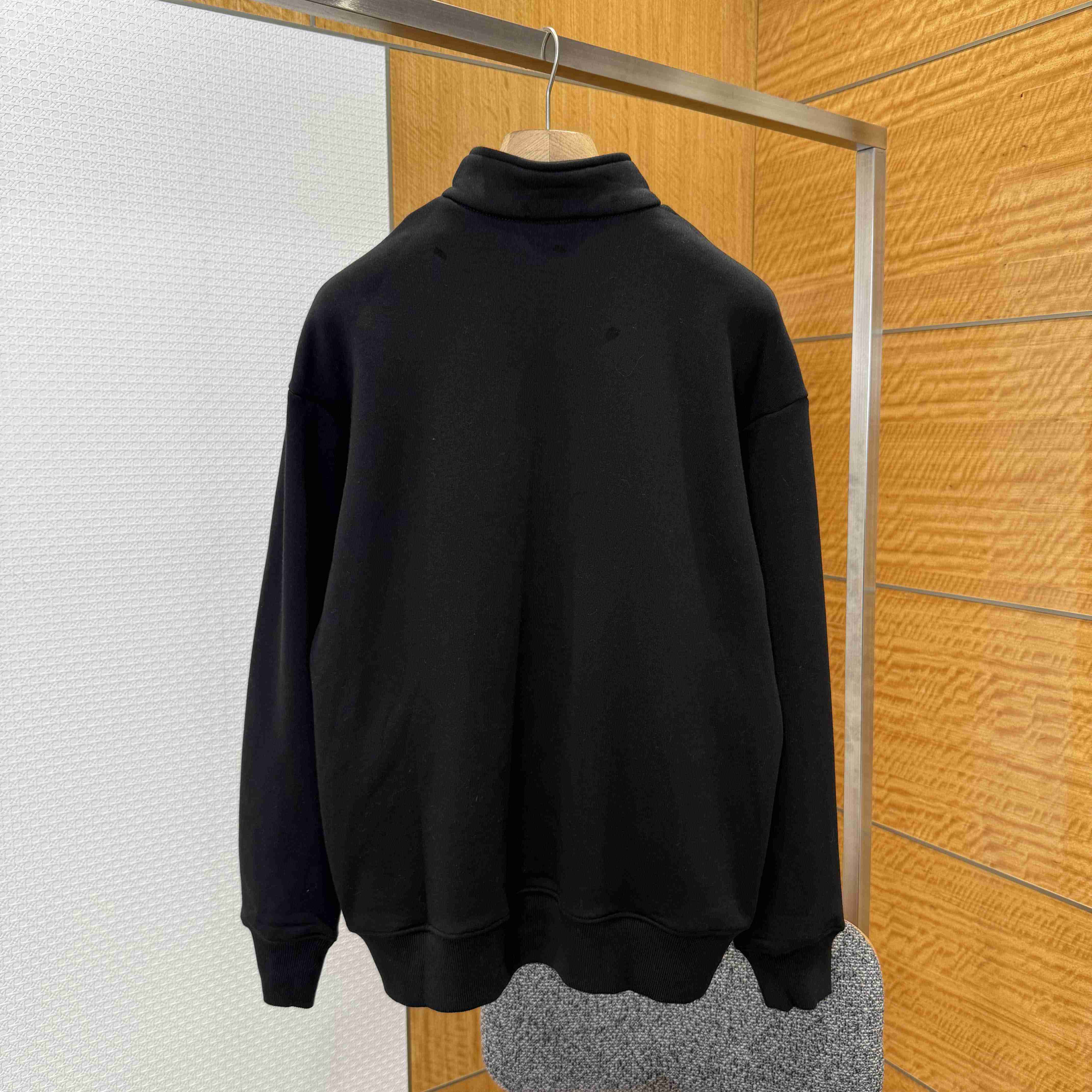 Dior Diorling Sweatshirt with Zipped Collar - FashionPlug