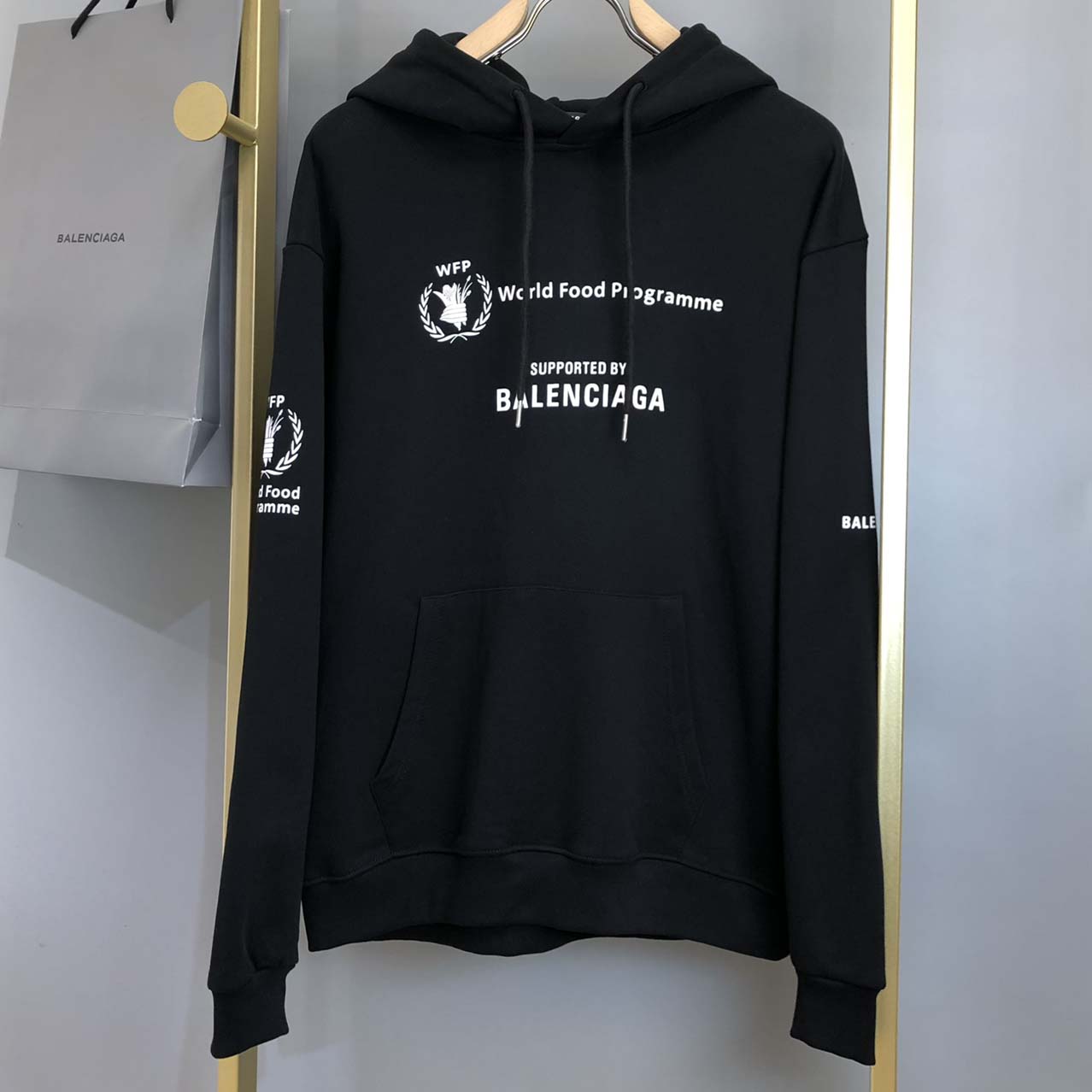 Balenciaga WFP Food Alphabet Hoodie - FashionPlug