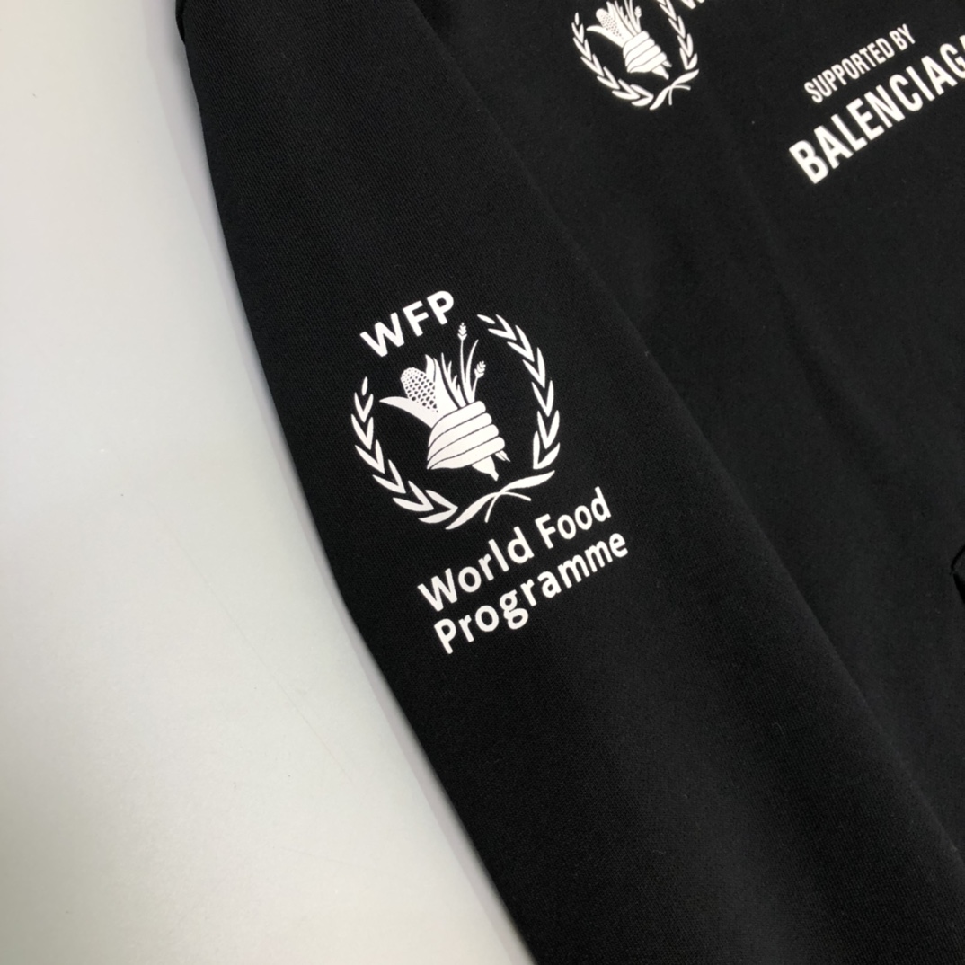 Balenciaga WFP Food Alphabet Hoodie - FashionPlug