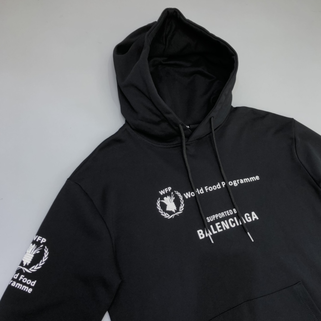 Balenciaga WFP Food Alphabet Hoodie - FashionPlug