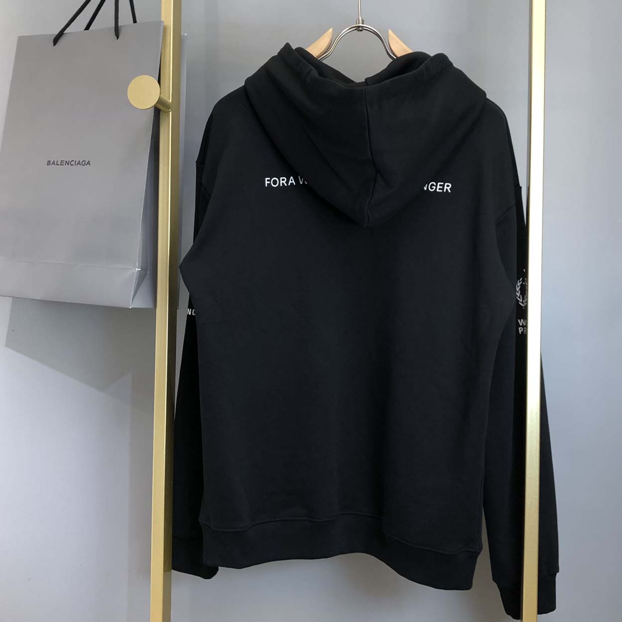 Balenciaga WFP Food Alphabet Hoodie - FashionPlug