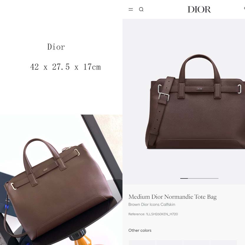 Dior Medium Dior Normandie Tote Bag  - FashionPlug