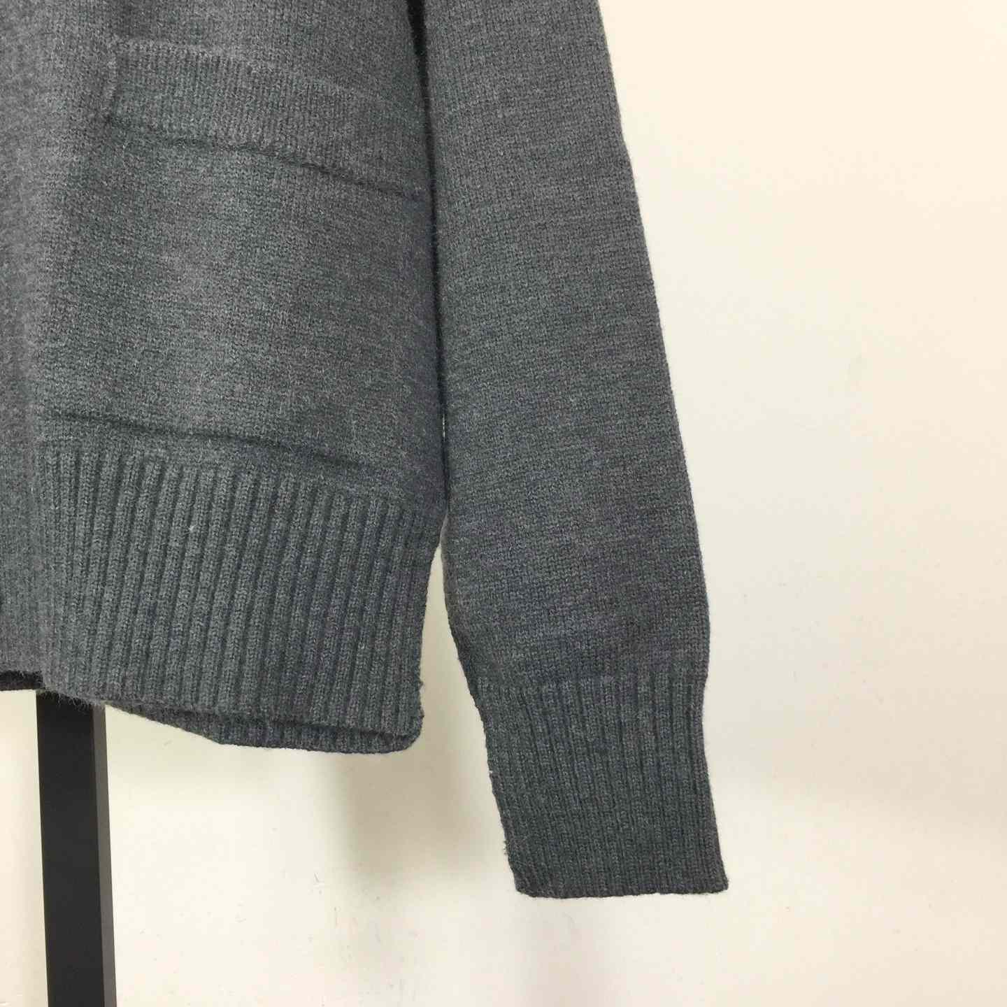 AMI Paris Ami De Coeur Wool Cardigan - FashionPlug