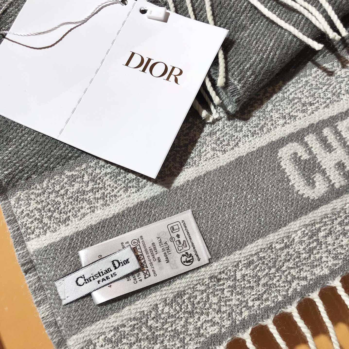 Dior Oblique Scarf - FashionPlug