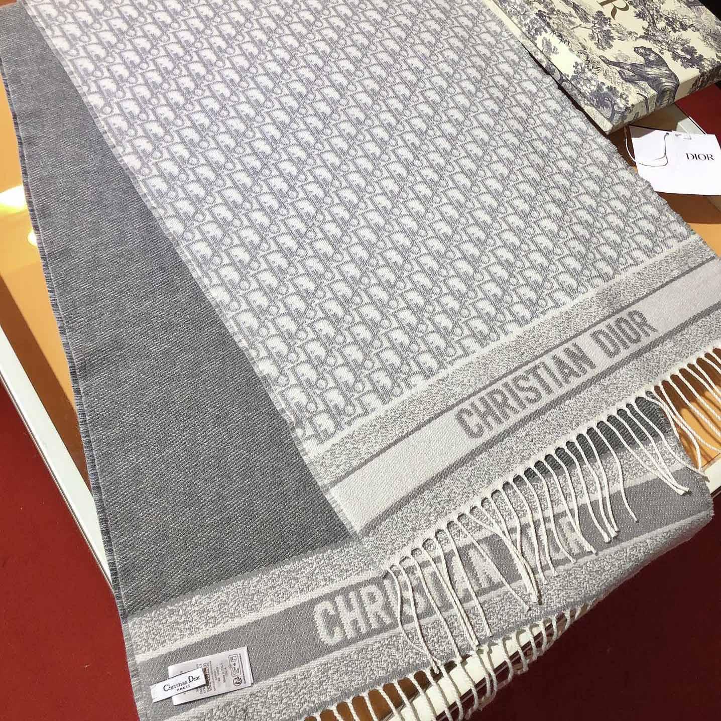 Dior Oblique Scarf - FashionPlug