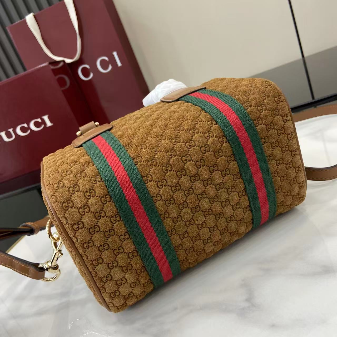Gucci Mini GG Handbag - FashionPlug