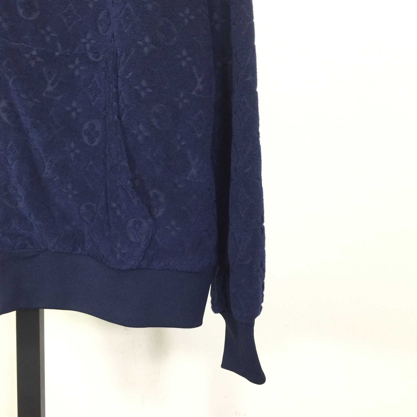 Louis Vuitton Monogram Terry Zip-Through Hoodie   1AHUWX - FashionPlug