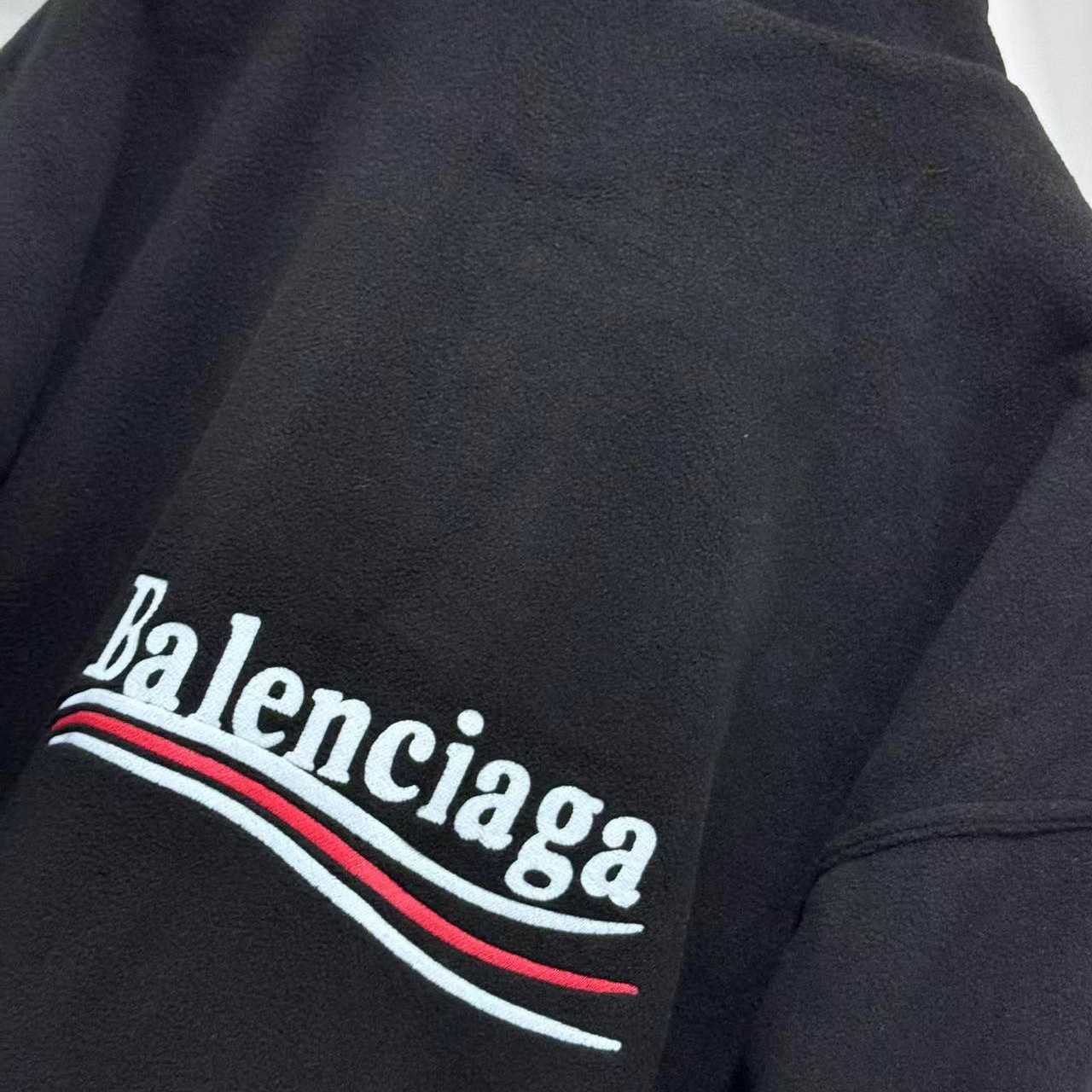 Balenciaga Political Campaign Zip-Up Jacket - FashionPlug