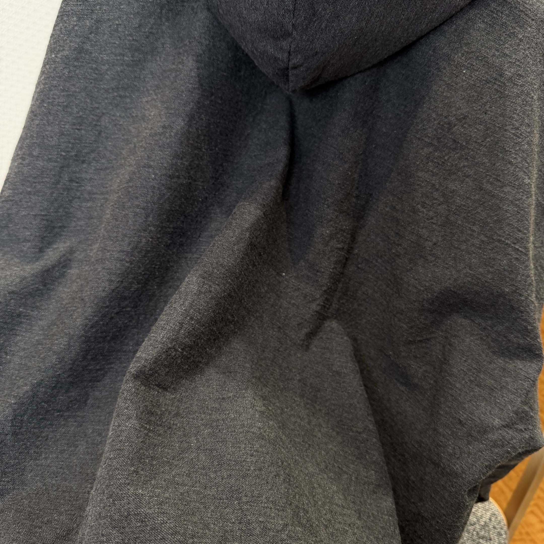 Balenciaga Men's Trompe L'œil Hoodie in Anthracite - FashionPlug