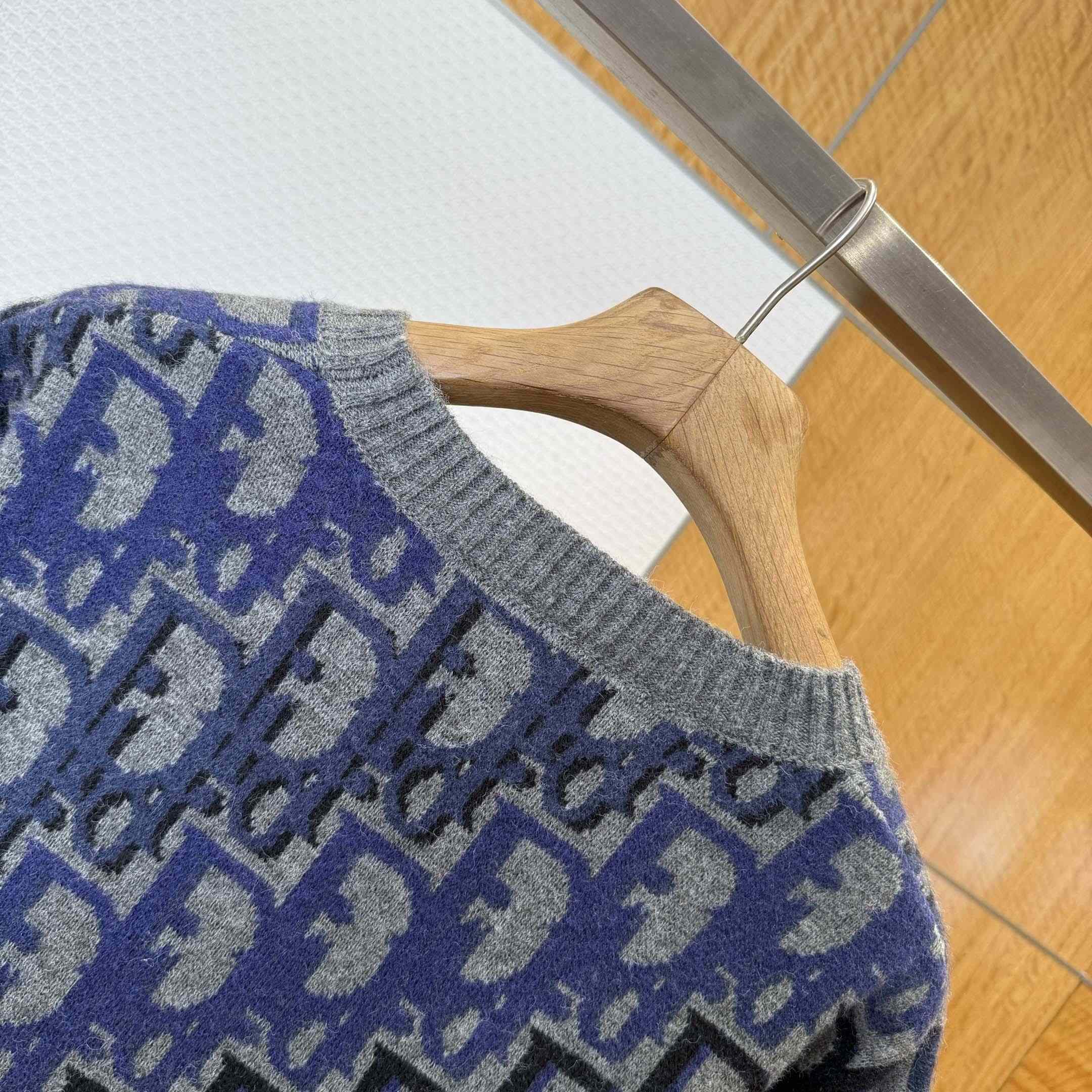 Dior Oblique Sweater  - FashionPlug