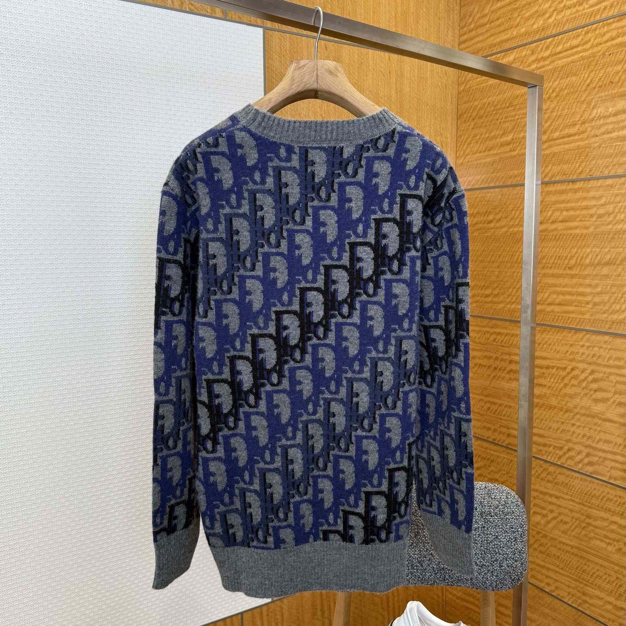 Dior Oblique Sweater  - FashionPlug