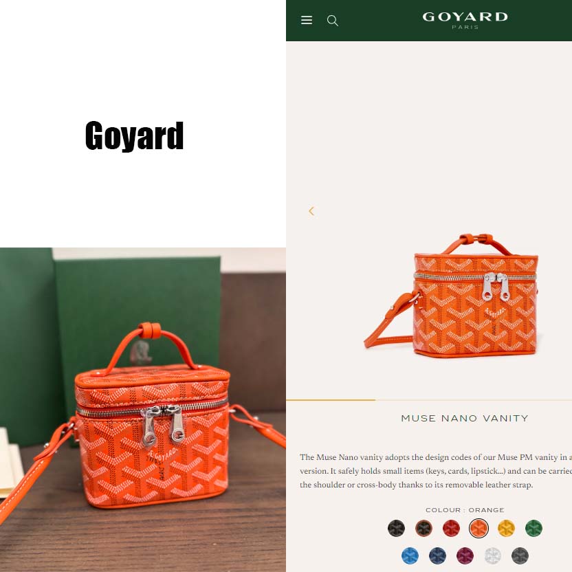 Goyard Muse Nano Vanity - FashionPlug